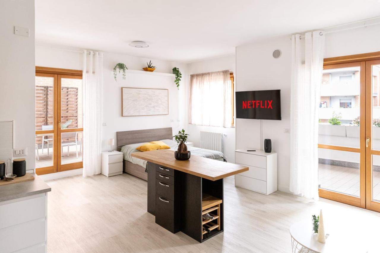 Loft Con Terrazzo - 3 Min Dalle Autostrade By Followgreenhouse로마 외부 사진